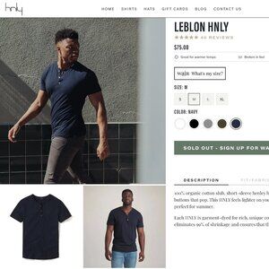 HNLY Leblon Henley Short Sleeve
